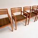 Set of 4 Riccio chairs by Ricchio for Knoll, 1980s