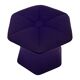 Vintage mushroom hocker or stool with storage compartment Netherlands 70's