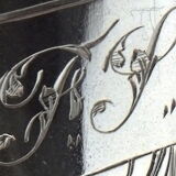 Silver sugar pinch, Minerva punch