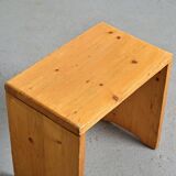 Pine stools from Les Arcs, circa 1975