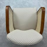 Art Deco Bauhaus armchairs by Lajos Kozma for Thonet Mundus