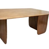 Solid oak coffee table