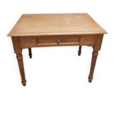 Table bureau bois massif naturel