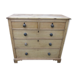 Antique pine chest of drawers