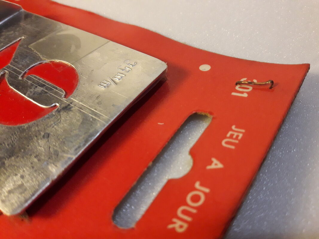 Stencils numbers 35mm vintage