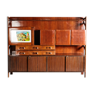 Buffet en palissandre italien