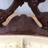 Alfred Corneau Brothers Charleville's coat holder in 19th century cast iron