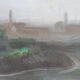 Oil painting on canvas view of Florence San Frediano early 1900