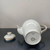 Limoges porcelain teapot and sugar bowl