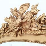 Napoleon III mirror decorated with birds