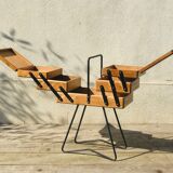 Vintage sewing basket 60