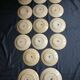 14 dinner plates + 2 "Chardons" dishes from Gien