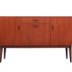 1960s sideboard in walnut with bar case