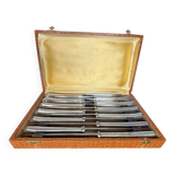 Set of 12 silver-plated knives