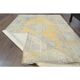 Vintage Turkish Oushak Handmade Wool Cotton Orange Area Rug 104x180