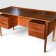 Peter Løvig desk in teak for Hedensted Møbelfabrik