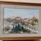 Oil on canvas Marino Scardigli (Pistoia, 1921-Pescia, 2005) - Tuscan landscape