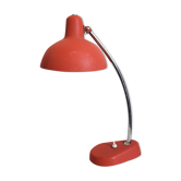 Retro red desk lamp year 50