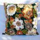 Paire de coussins vintage fleuri