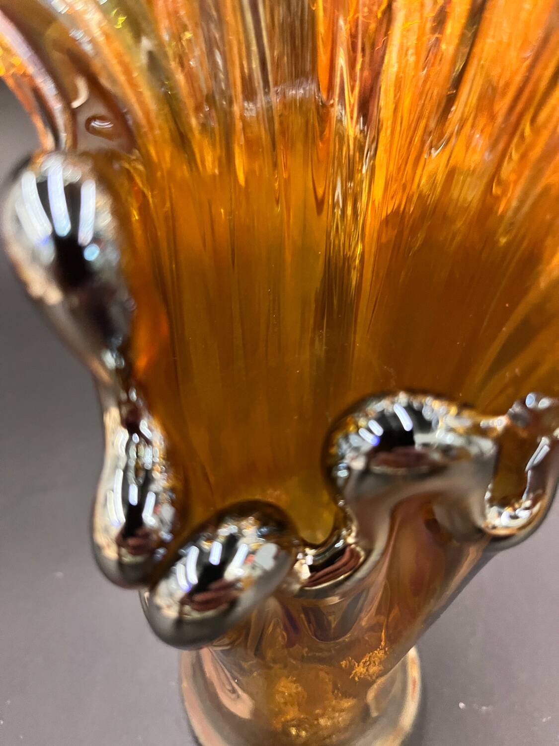 Murano vase duo