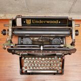 Underwood typewriter early twentieth century