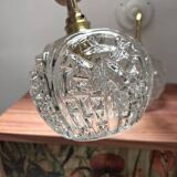 Pair of vintage globe wall lights