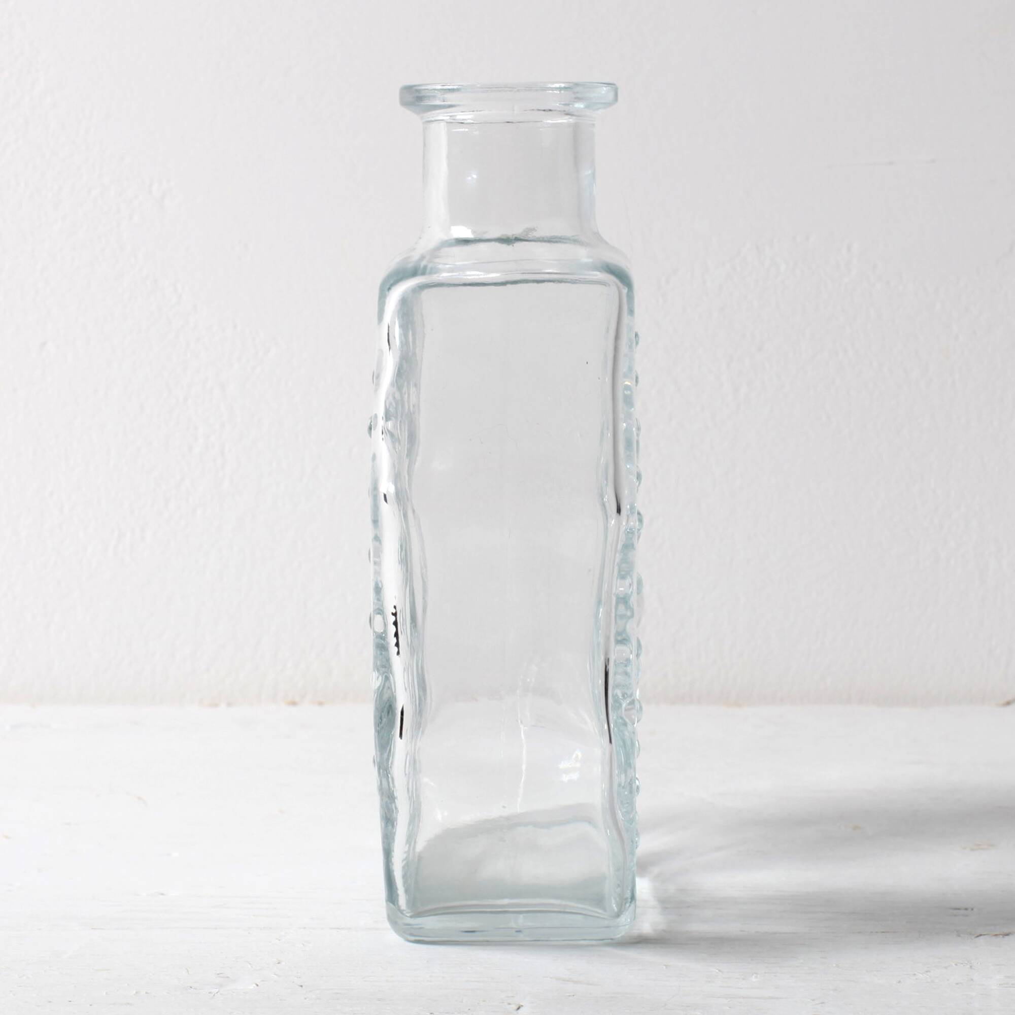 Mid-century Clear Stella Polaris Vase by Nanny Still for Riihimäki / 1967