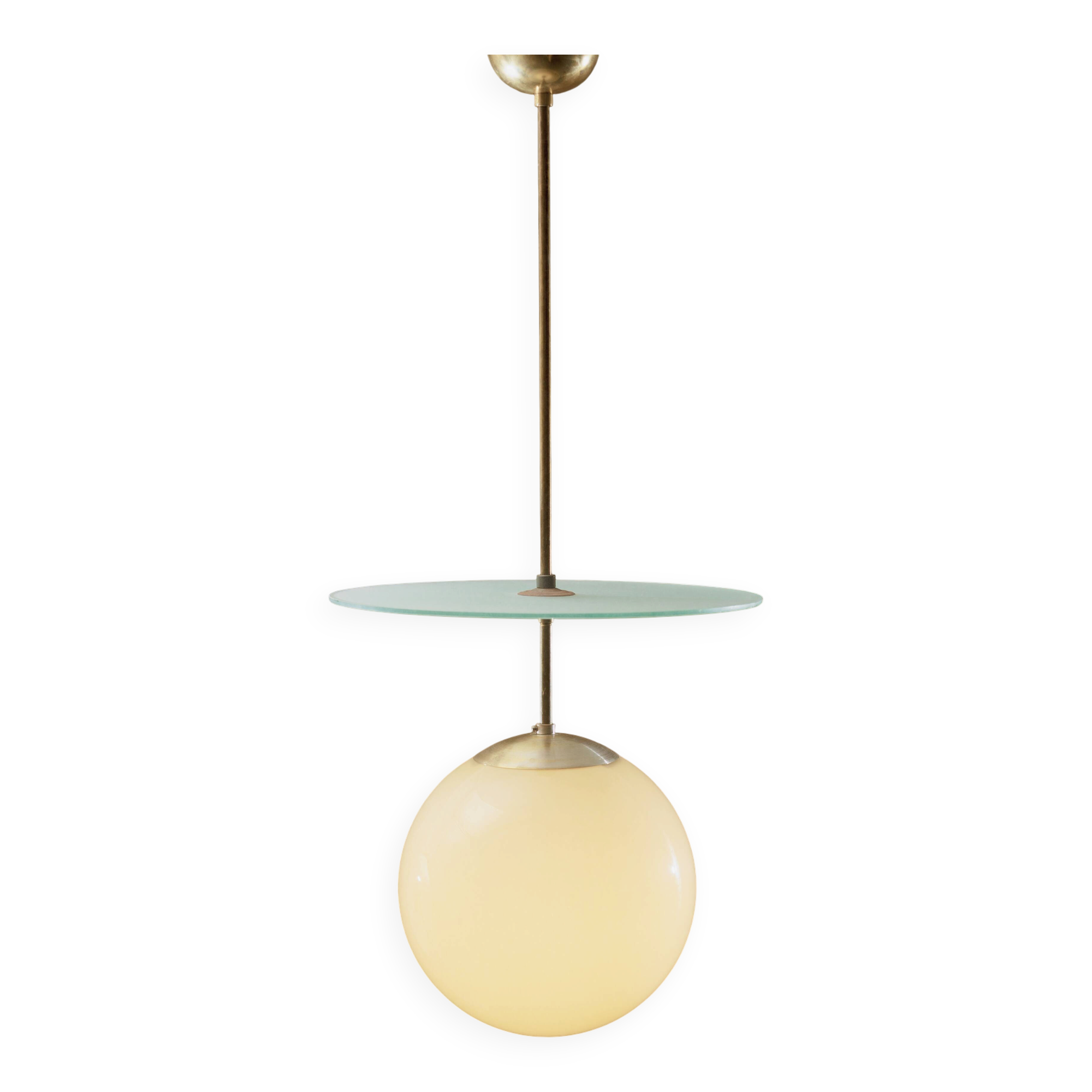 Pendant Light by Paavo Tynell for Taito, 1930s