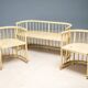 Jugendstil bentwood seating group by Josef Hoffmann, Vienna, 1906