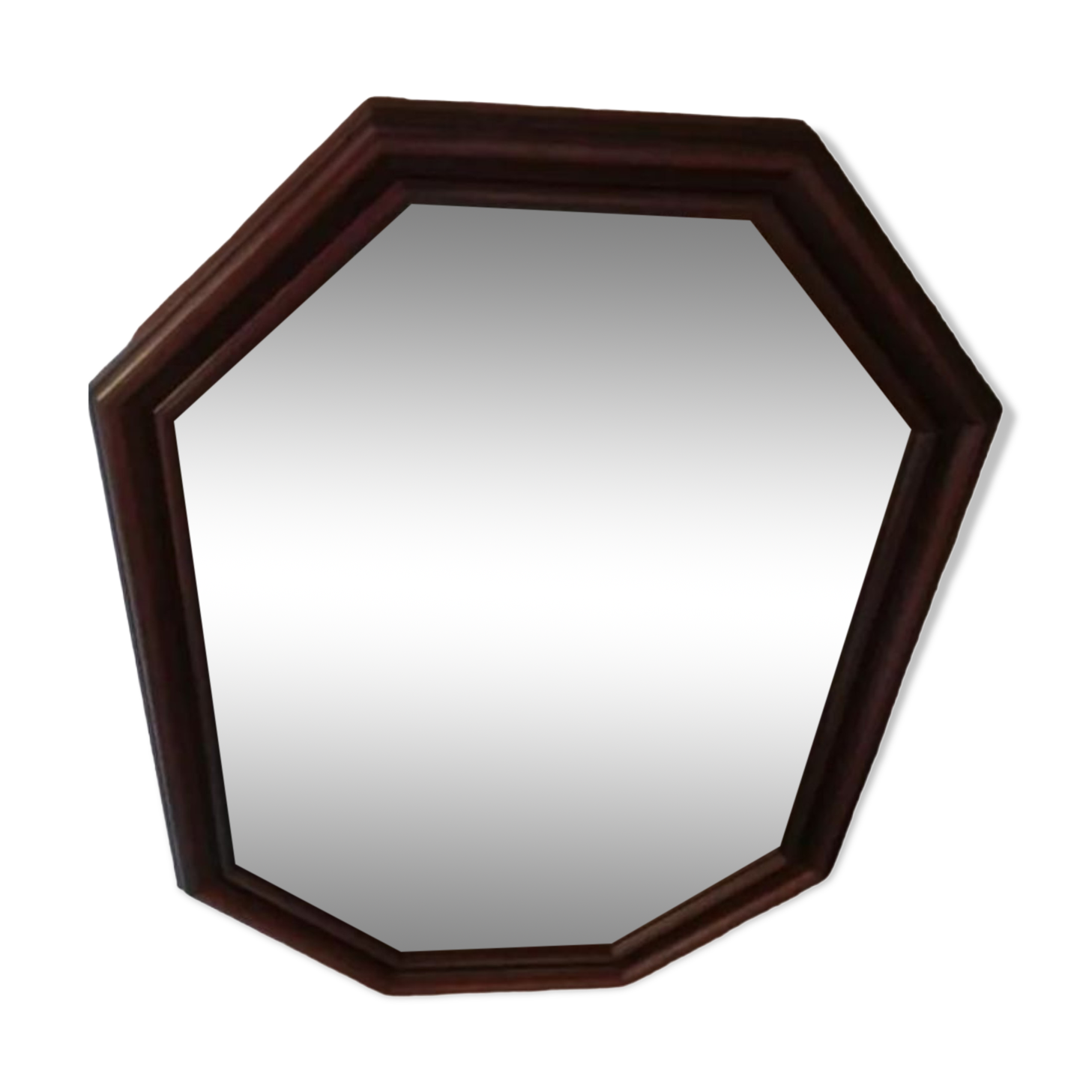 Wooden mirror 67x47cm