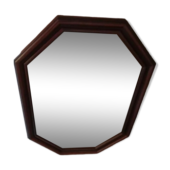 Wooden mirror 67x47cm