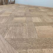 Regence style table in solid oak
