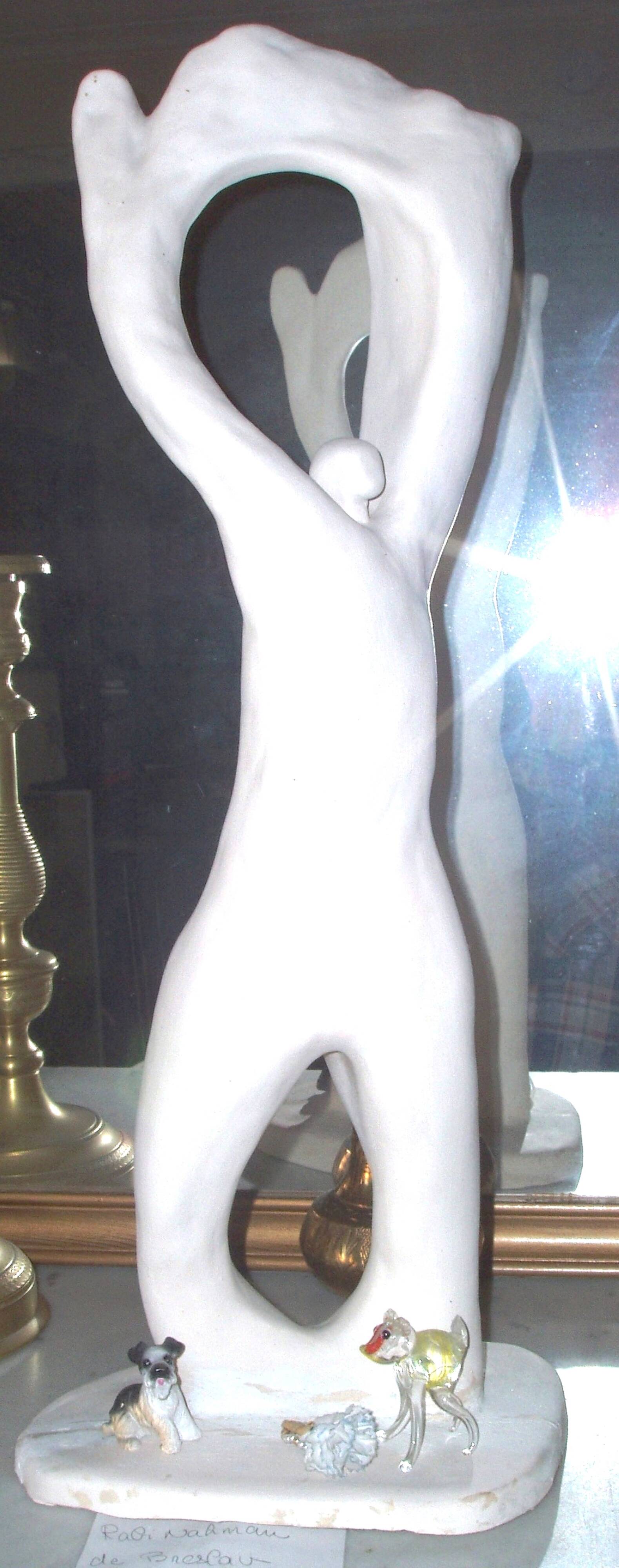 Large contemporary ceramic sculpture – Unique piece – 55 cm