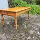 Table basse 2 tiroirs en merisier massif