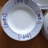 Lunéville earthenware service, Rouennais series