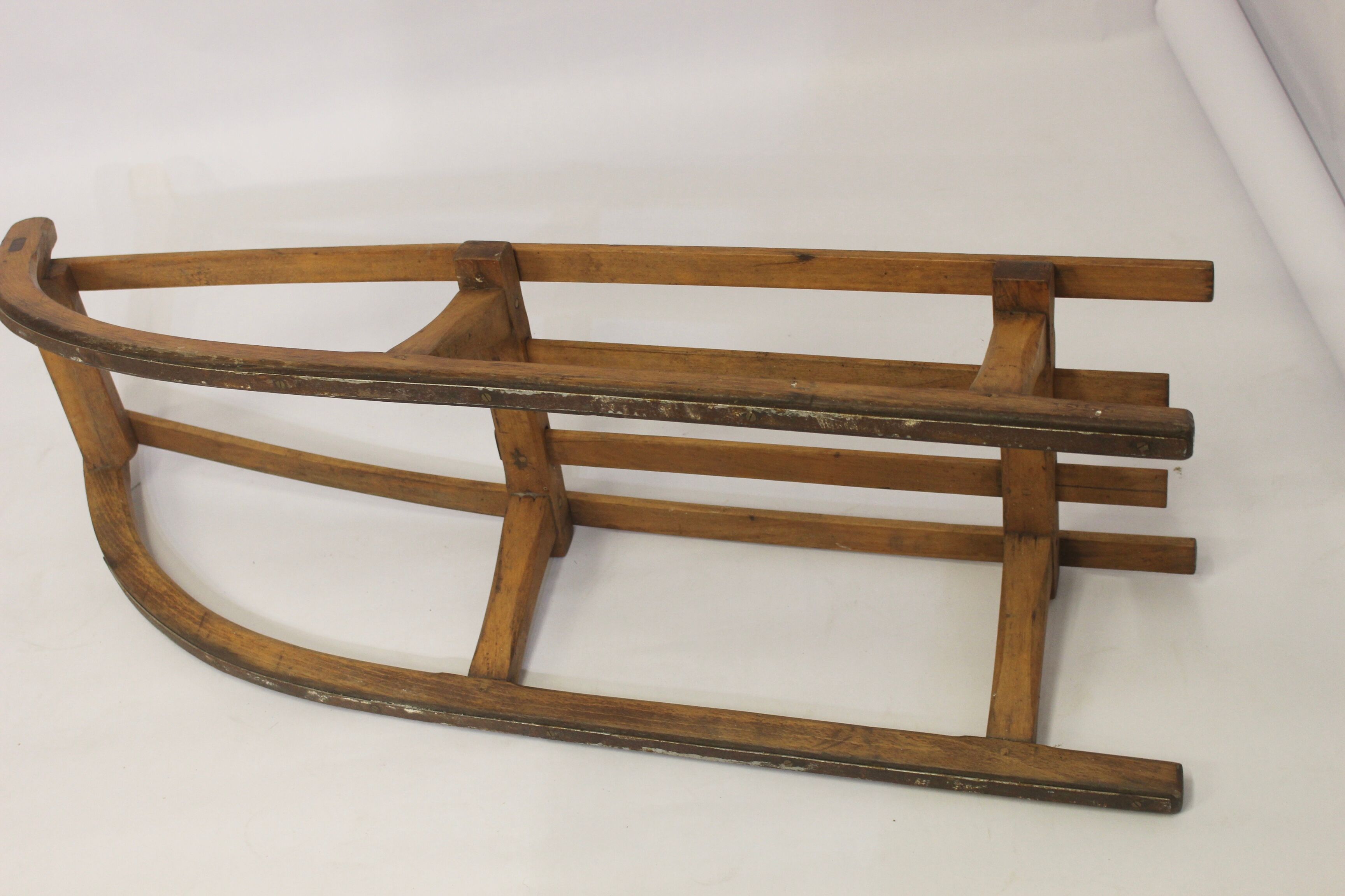 Vintage wooden sledge