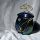 Vintage denicotea france tobacco pot pipe holder – iris art ceramics