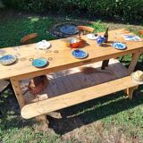 Old draper's table