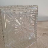 Carafe en verre français des années 1960-1970