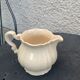 Digoin sarreguemines earthenware tea set consisting of 15 pieces antique cream