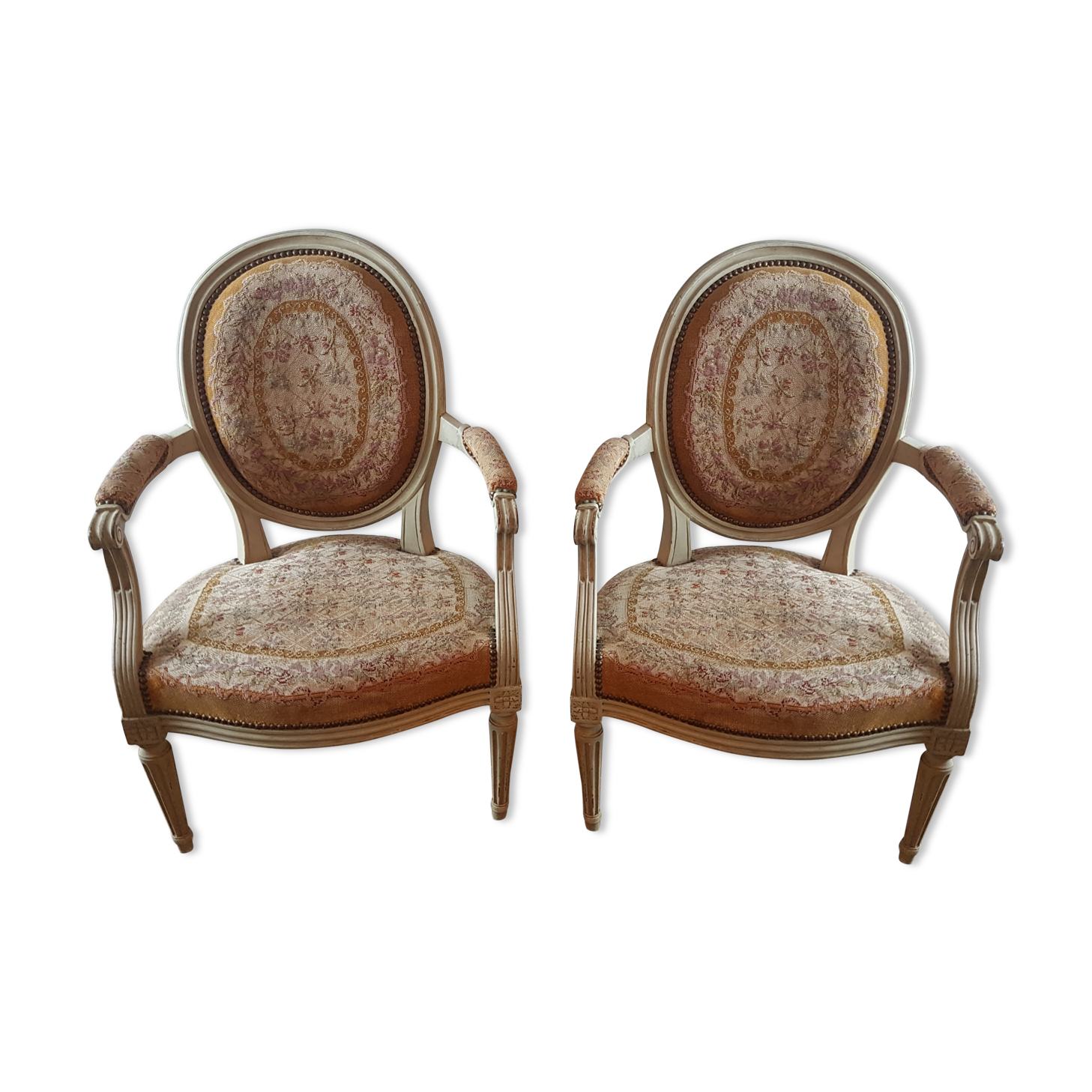 Pair of armchairs