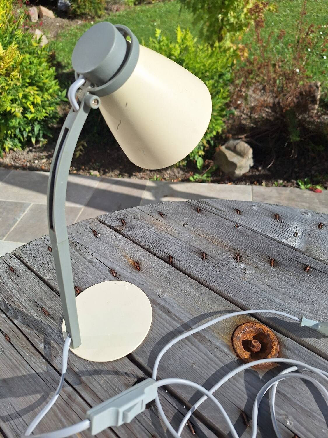 Vintage industrial design lamp