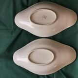 Set of 2 raviers Lunéville "daisys"