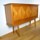 Vintage 1950 Compass Foot Buffet