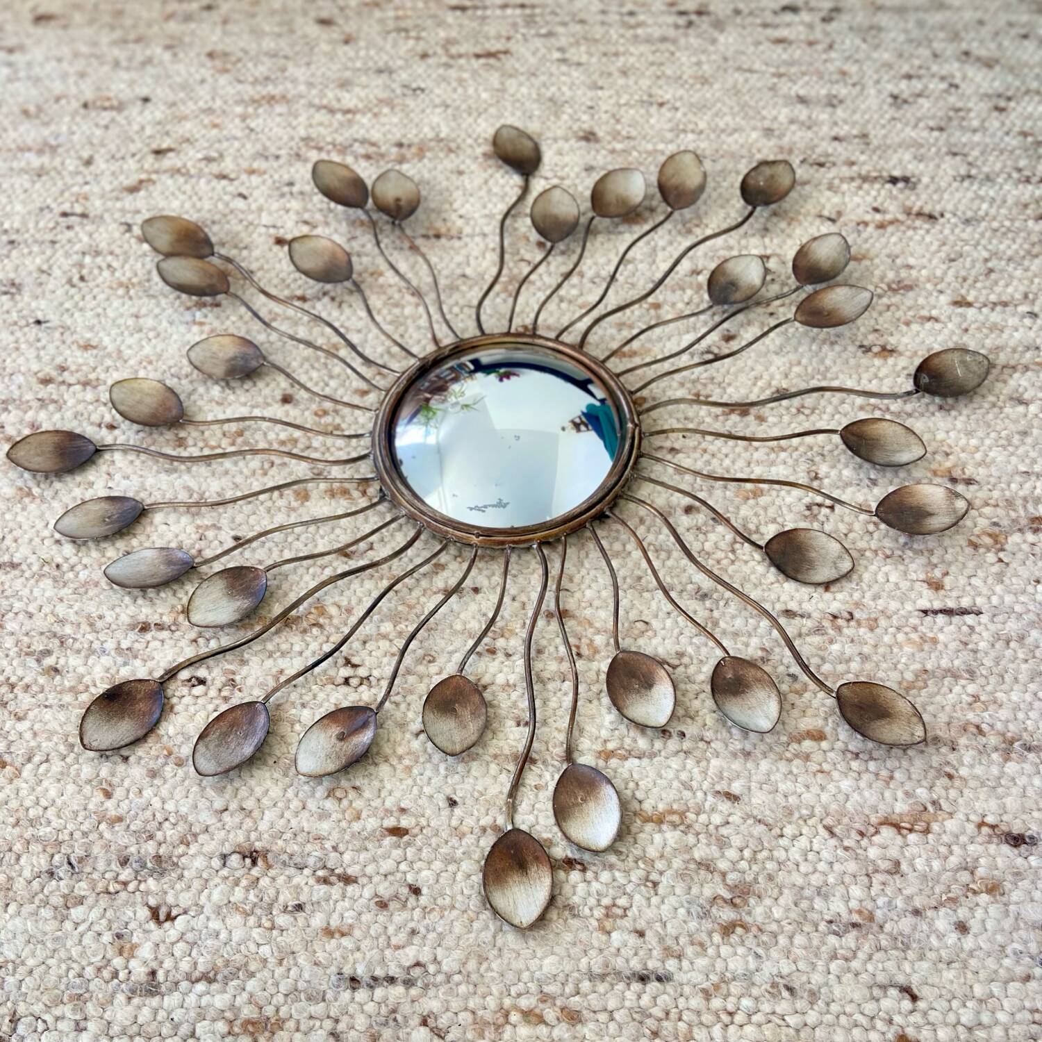 Vintage witch mirror