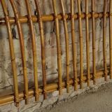 Rattan headboard