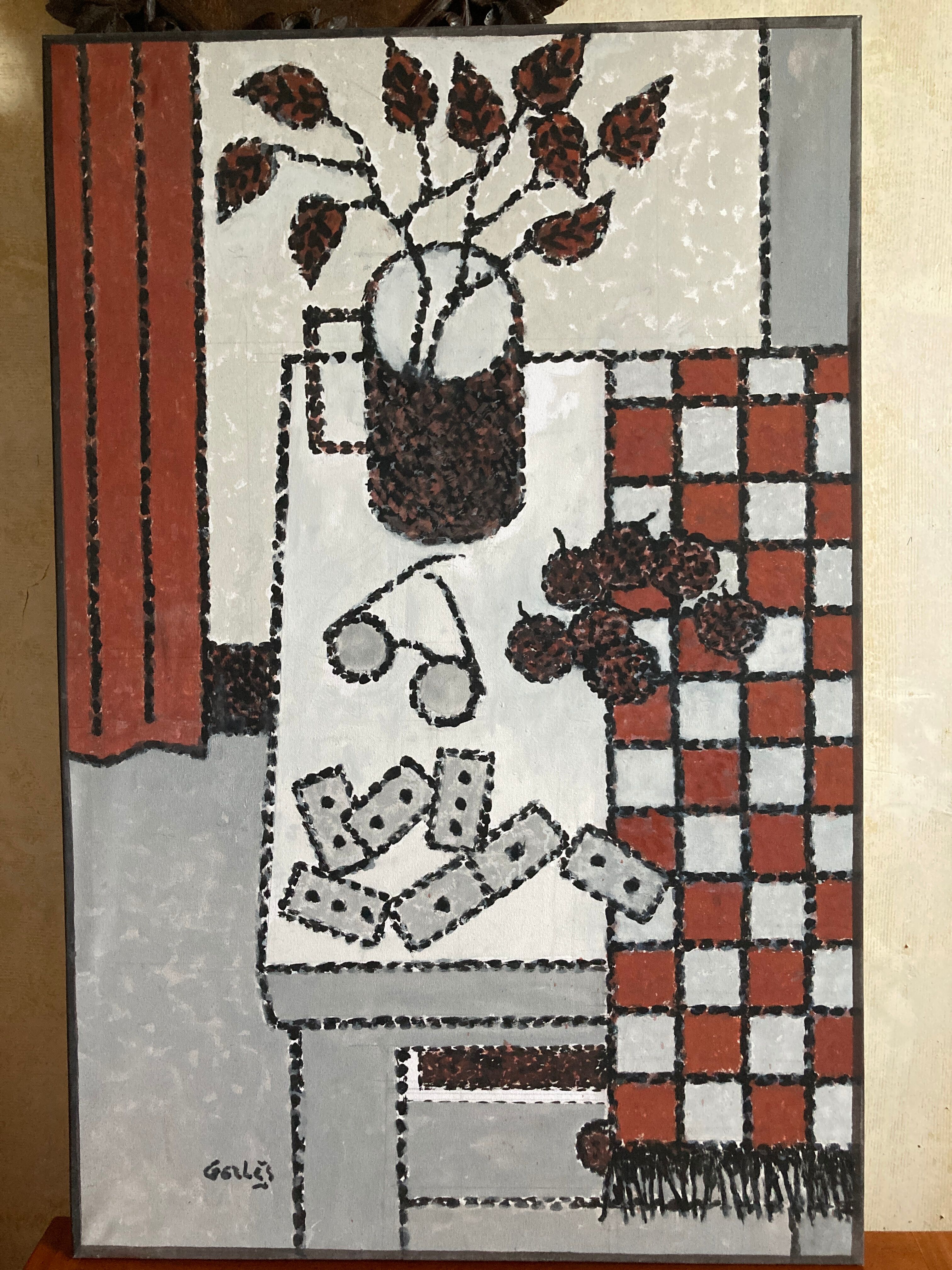 Nature morte aux dominos