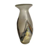 Glass paste vase 60s