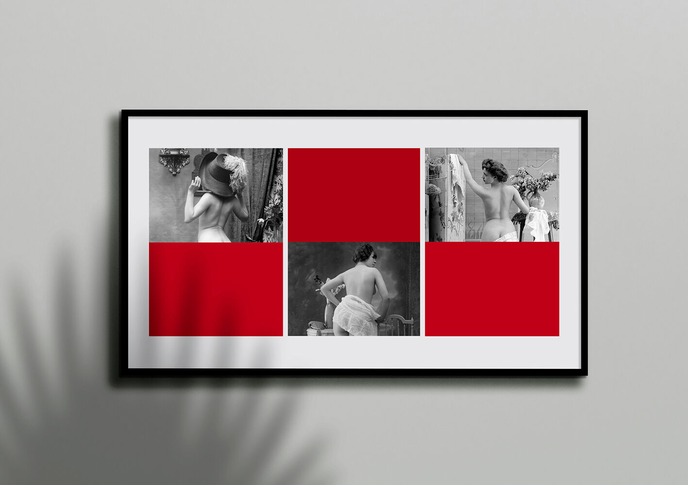 Vintage photography woman cabaret 1900 - Lot 3 x A4