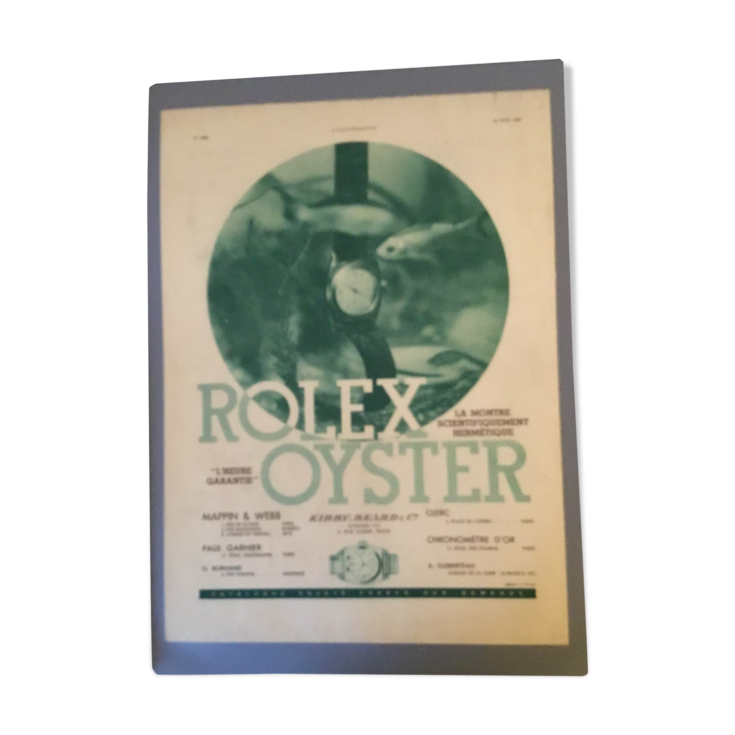 Vintage advertising to be framed